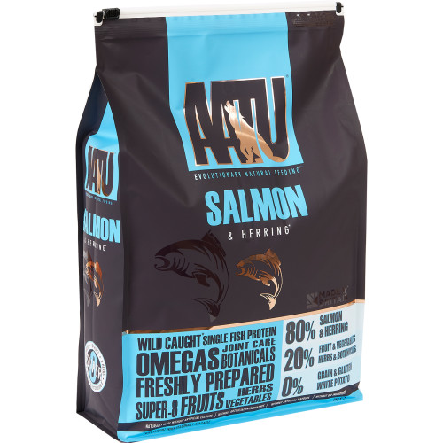 AATU Free Run Salmon Dry Dog Food-5Kg