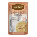 Cat Fest Salmon With Crab Stick In Tender Jelly For Cats 70gm
