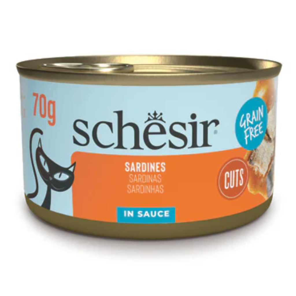 Schesir Grill Wholefood Cat Can Sardines 70g 