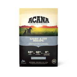 Acana Light and Fit Recipe Dry Dog Food 2Kg