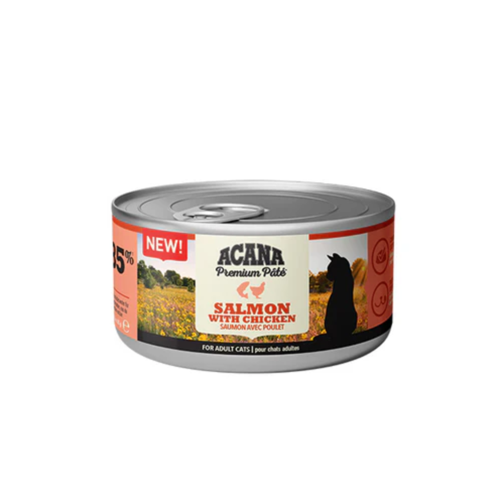 Acana Premium Salmon & Chicken Pate Cat Wet Food 85gm