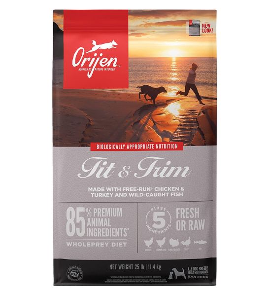 Orijen Fit & Trim Adult Dry Dog Food - 6KG