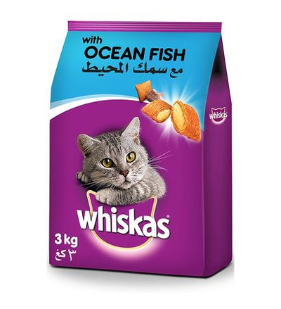 Whiskas Adult Ocean Fish Dry Cat Food 1.2KG
