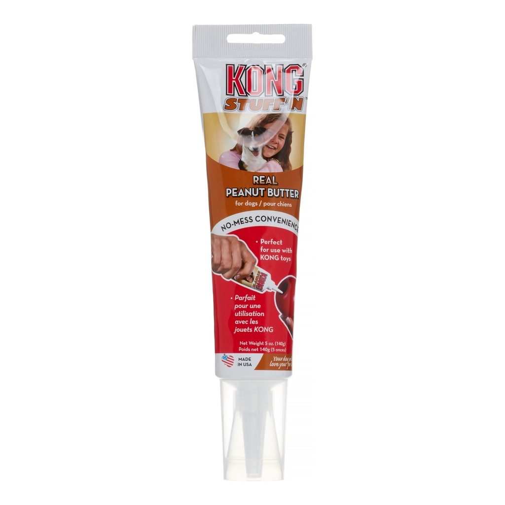 Kong Stuff'n Real Peanut Butter Spread Dog Treats 140g 