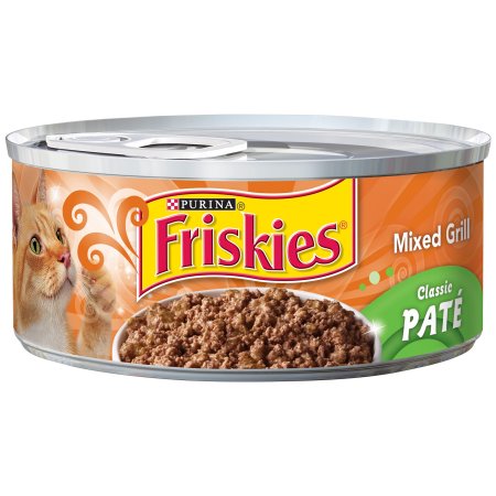 Purina Friskies Mixed Grill Flavor All Ages Canned Wet Cat Food 24x 5.5oz Cans