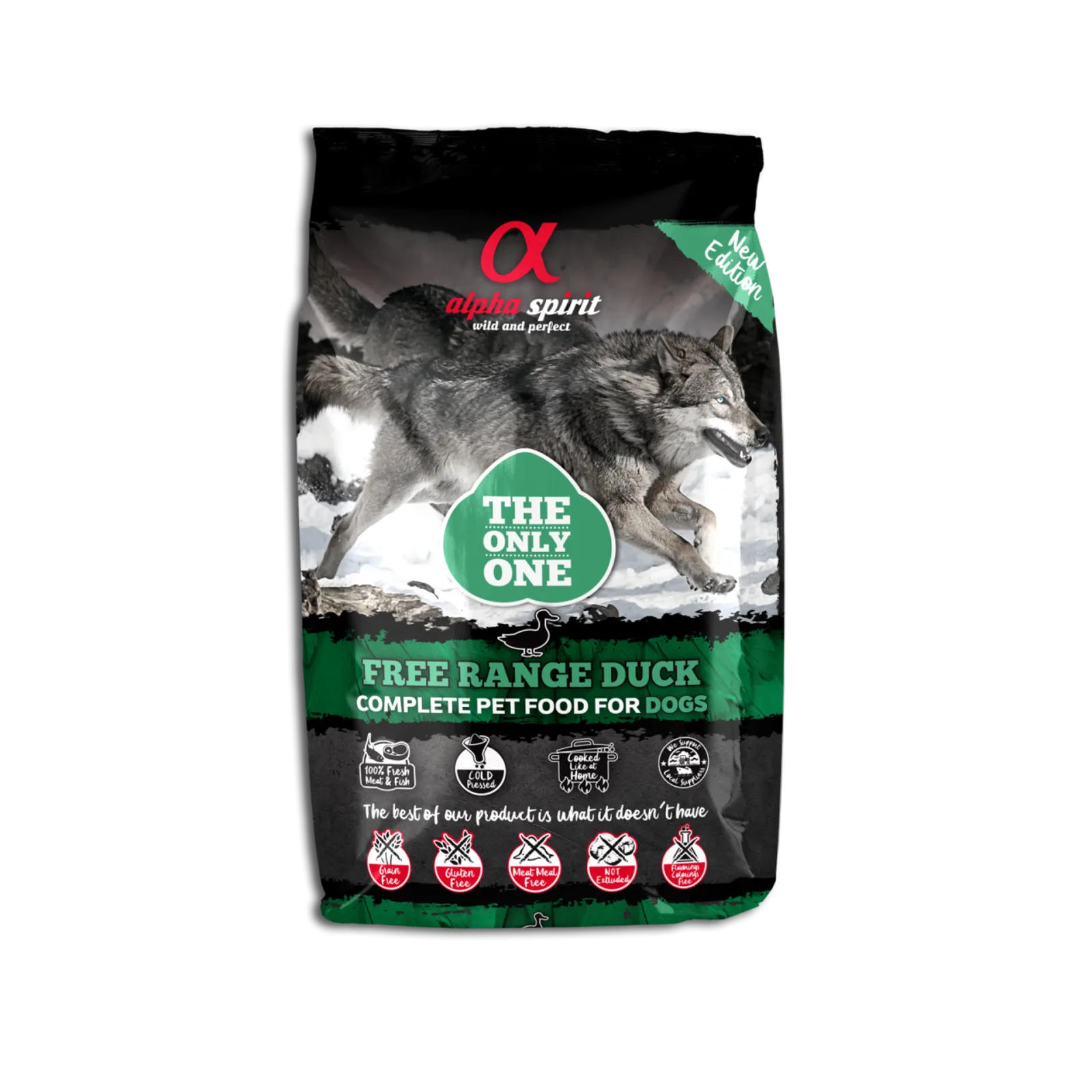 Alpha Spirit The Only One Adult Dog Food Duck 3 kg
