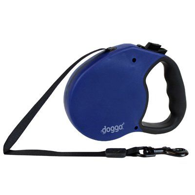 ALCOTT Doggo everyday retractable leash 5m, M, blue