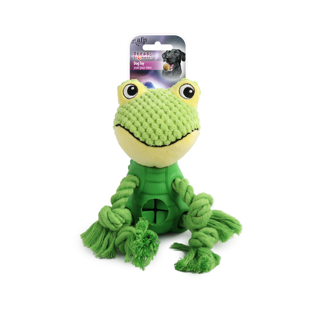 ALL FOR PAWS Treat Hider Frog