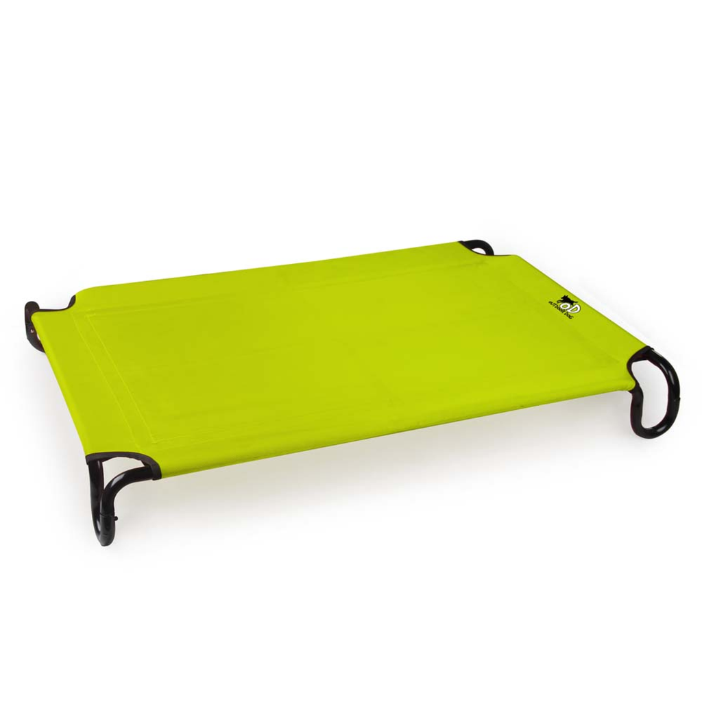 ALL FOR PAWS Outdoor Portable Elevated Pet Cot Green