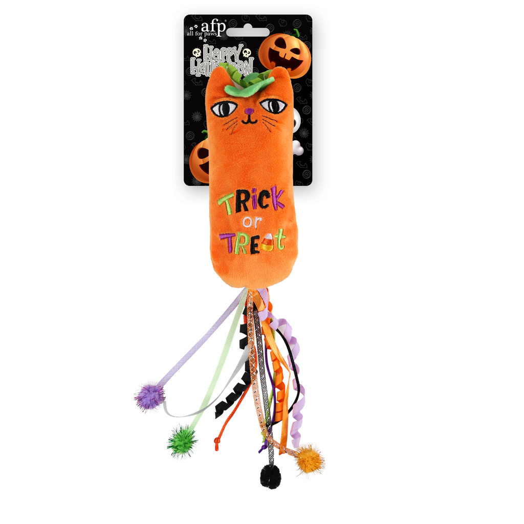 ALL FOR PAWS Naughty Or Trick Cat Pumpkin Kicker