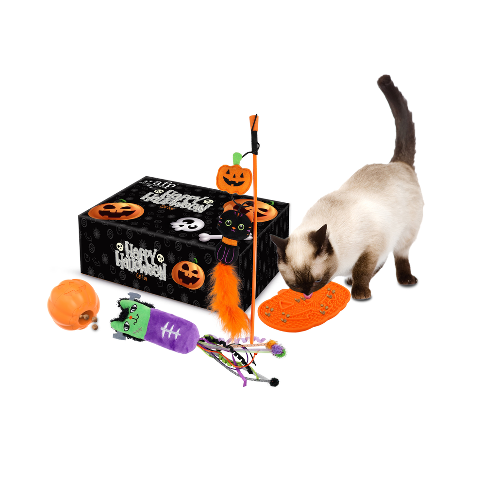 afp-All for Paws Halloween Cat Gift Set