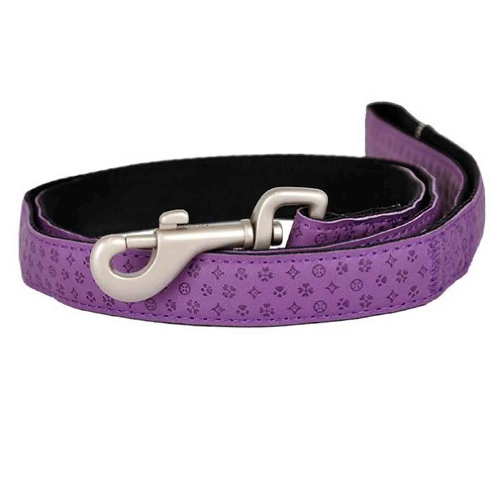 Bobby Mylord Leatherette Dog Leash 120 x 2.5 cm, Purple