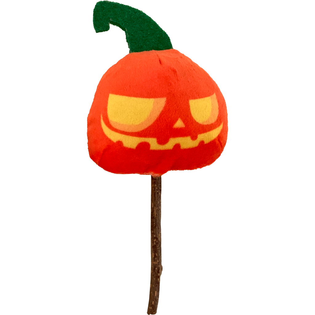 Bobby Cat Toy Fright Pumpkin W/ Silvervine 15 cm