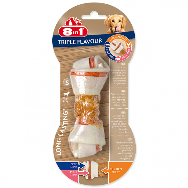 8in1 8in1 Triple Flavour Bone S, 35 g