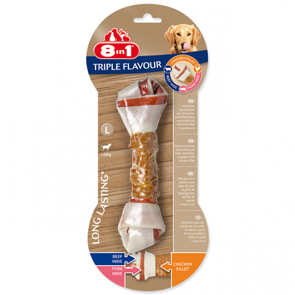 8in1 Triple Flavour Bone L, 85 g