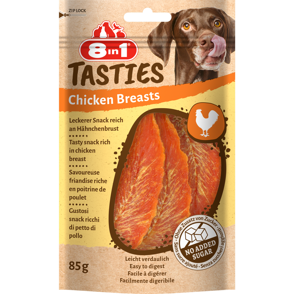 8in1 8in1 Tasties Chicken Breasts 85 g
