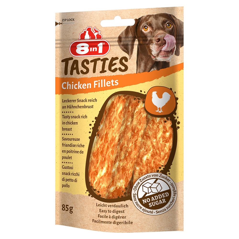 8in1 8in1 Tasties Chicken Fillets 85 g