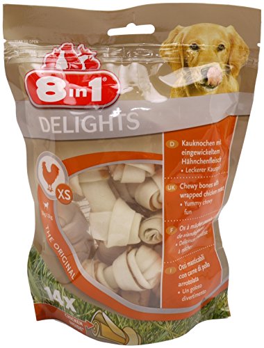 8in1 Delights Bones in Bag XS, 14 pcs, 168 g