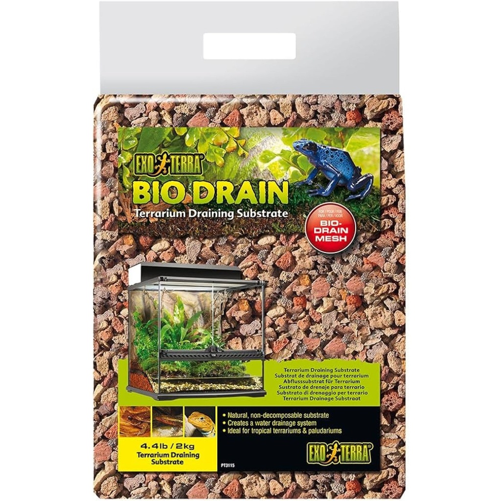 HAGEN Exo Terra Bio Drain Substrate 4.4 lb (2 kg)