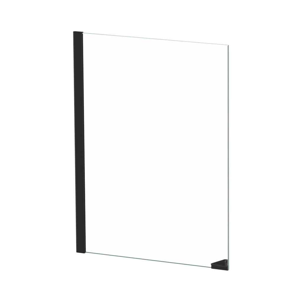 TERRATLANTIS Spare Part Glass Left Door for Terrarium, Black, 118x45x60 cm