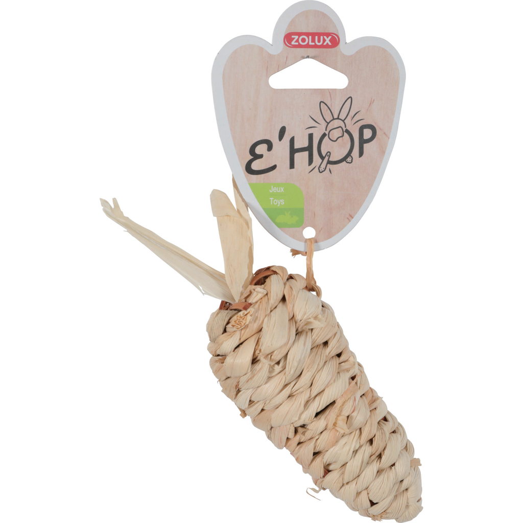 Zolux Ehop Toy Carrot Corn Leaf