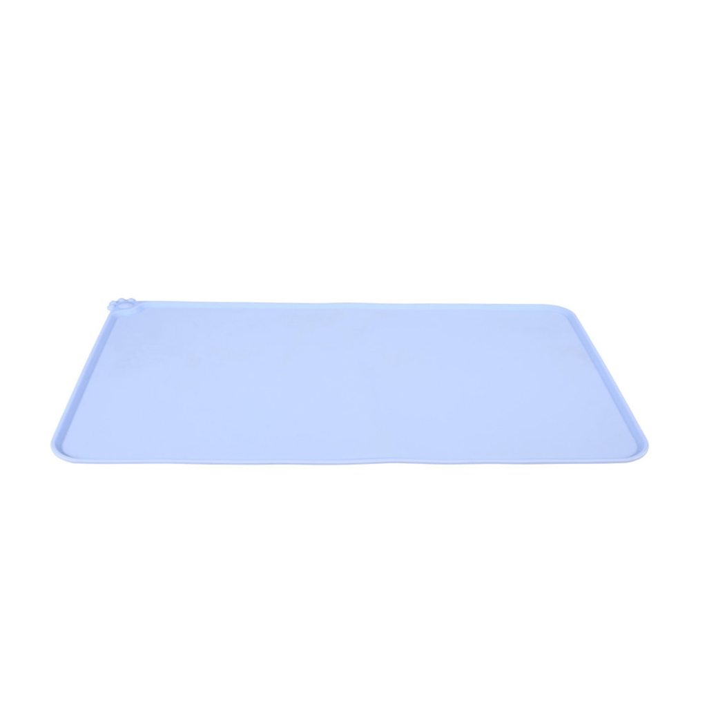 [ZL474601BLE] Zolux Silicone Bowl Mat Blue, Large