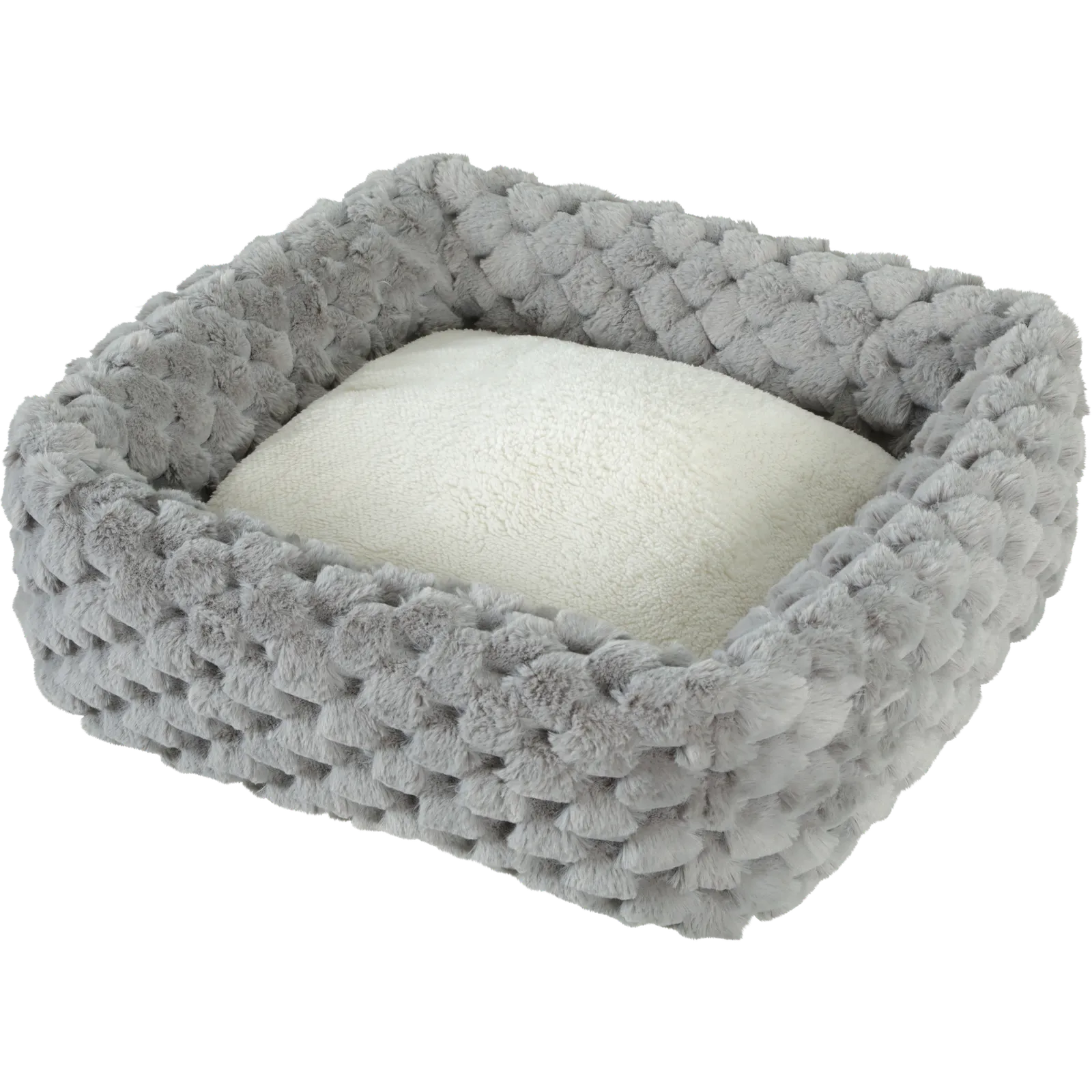 Zolux Abelha Squared Pet Bed Grey