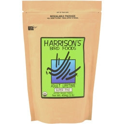 Harrison's Adult Lifetime Super Fine Bird Food - 1LB
