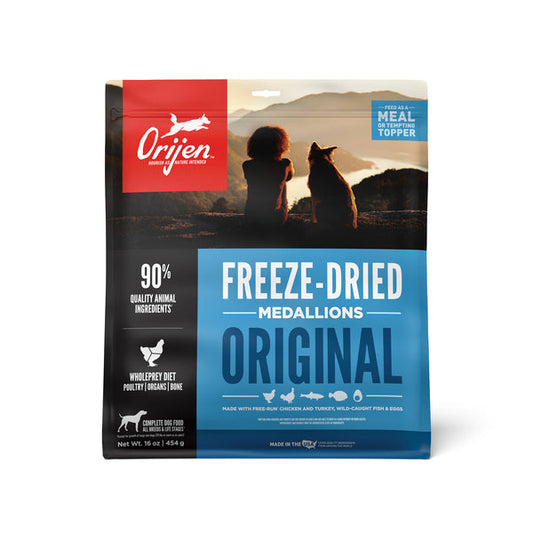 Orijen Medallion Original Freeze Dried Dog Food - 454G