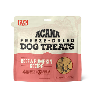 Acana Beef & Pumpkin Freeze-Dried Dog Treats - 35G