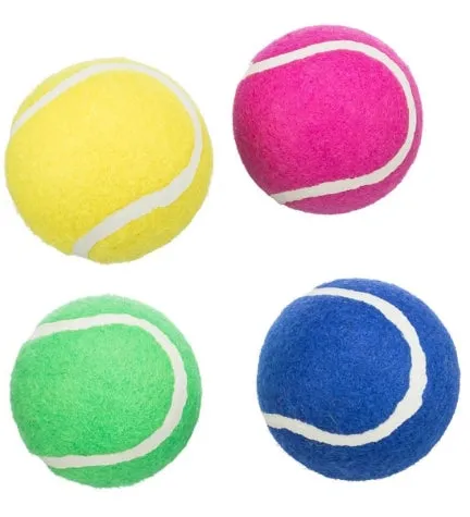 Trixie Tennis Ball Dog Toy - BLUE/6CM
