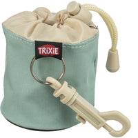 Trixie Dog Activity Mini Snack Bag for Dog Training - MINT GREEN&CREAM/7X9CM