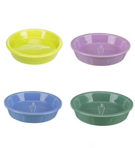 Trixie Ceramic Bowl for Rabbit - GREY/14CM