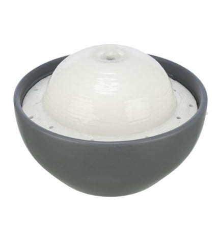 Trixie Vital Dome Ceramic Drinking Fountain - GREY/1.5L