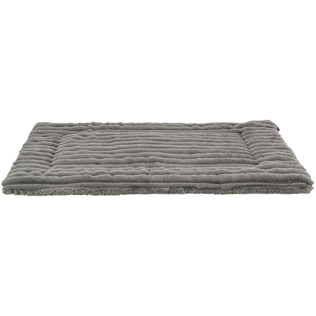 Trixie Lonni Corduroy Plush Lying Mat for Dogs - GREY/90X65CM