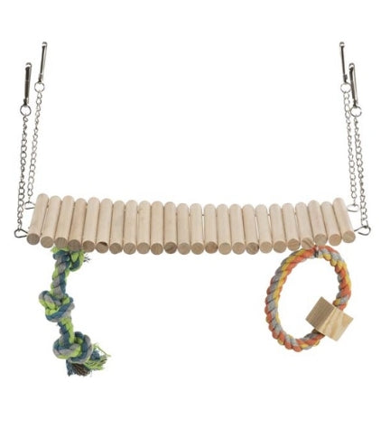 Trixie Suspension Bridge - BROWN/30X17X9CM