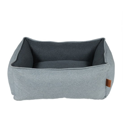 D&D Bob Basket Dog Bed - BLUE/98X68X23CM