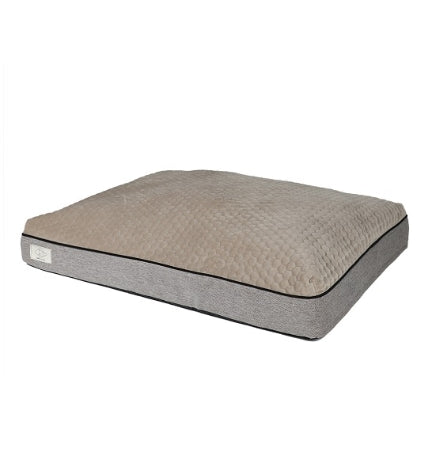 D&D Celia Cushion Dog Bed - TAUPE/100X75X15CM