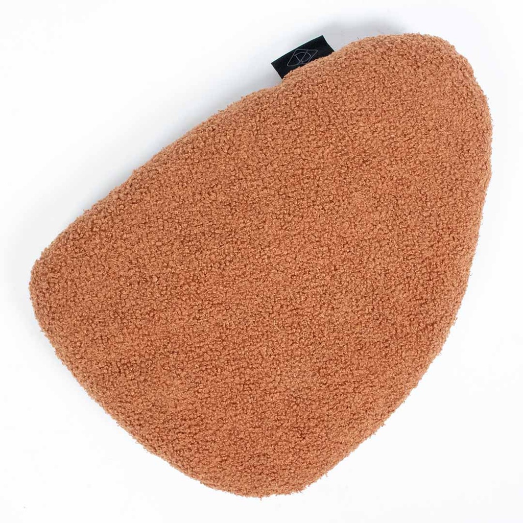 D&D Home Peeble Dog Head Pillow - ORANGE/39X26X7.5CM