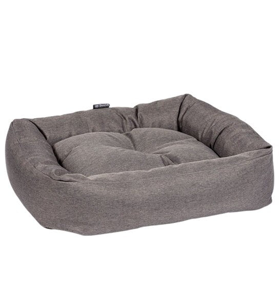 Danish Design Anti-Bacterial Snuggle Dog Bed - GREY/90X74X23CM