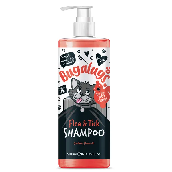 Bugalugs Flea & Tick Cat Shampoo - 500ML