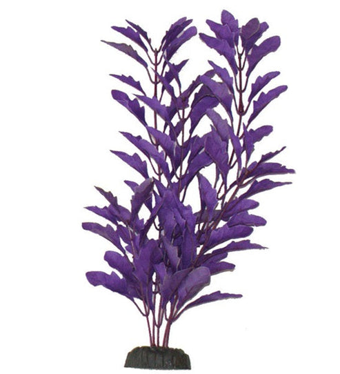 Hugo Kamishi Nasaea Silk Aquarium Plant Décor - PURPLE/30CM