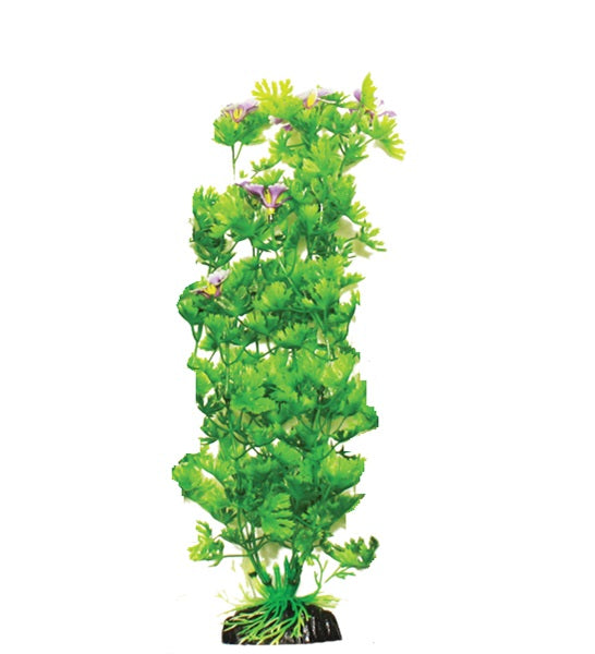 Hugo Kamishi Ranunculus Tall Aquarium Plant Décor - GREEN/30CM