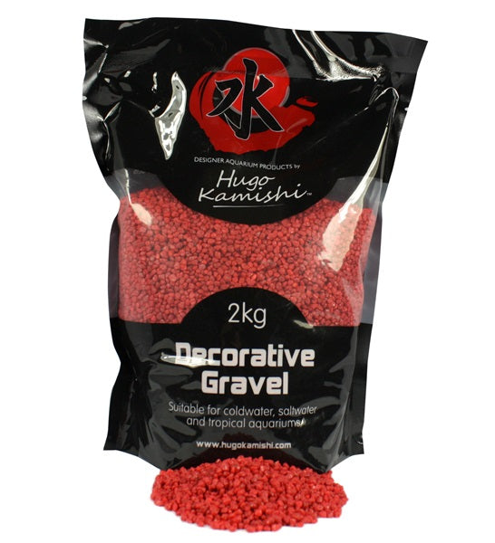 Hugo Kamishi Strawberry 2-4mm Aquarium Gravel - 2KG