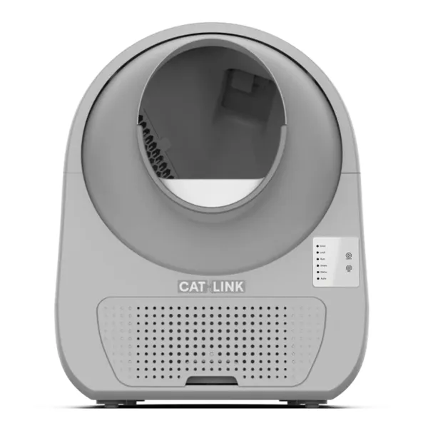 Catlink Scooper Young AI Self Cleaning Cat Litter Box - LIGHT GREY/63X62X74CM