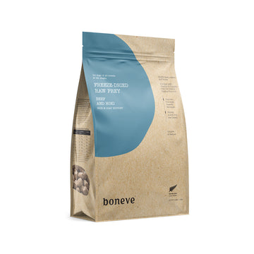 Boneve Freeze-Dried Raw Beef&Hoki Dry Dog Food - 100G