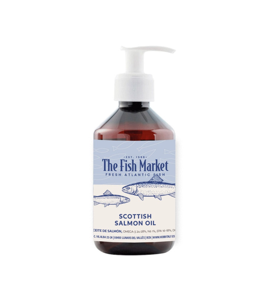 Hobbitalf Omega 3 Scottish Salmon Oil Dog Supplement - 250ML