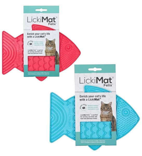 LickiMat Classic Felix for Cat - PINK/22X15CM