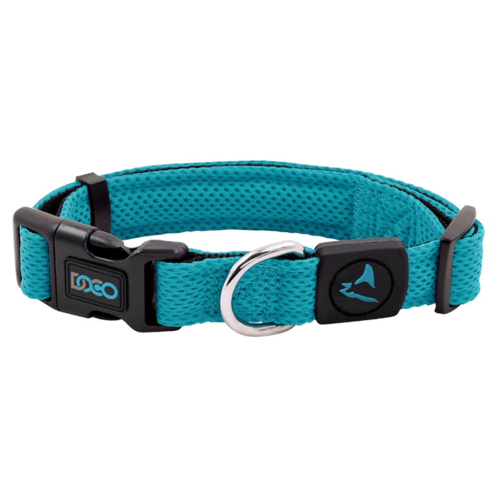 Doco Puffy Air Collar Large-3.2 x 45-66cm-Turquoise