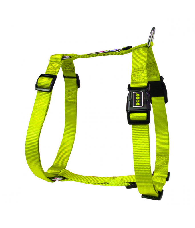 Doco Signature H-Harness (DCSN201)[Size - L, Color - Safety Lime]
